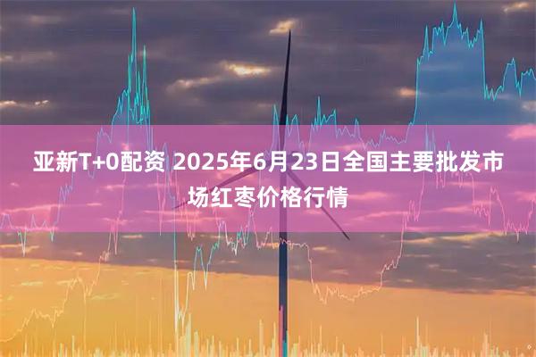 亚新T+0配资 2025年6月23日全国主要批发市场红枣价格行情